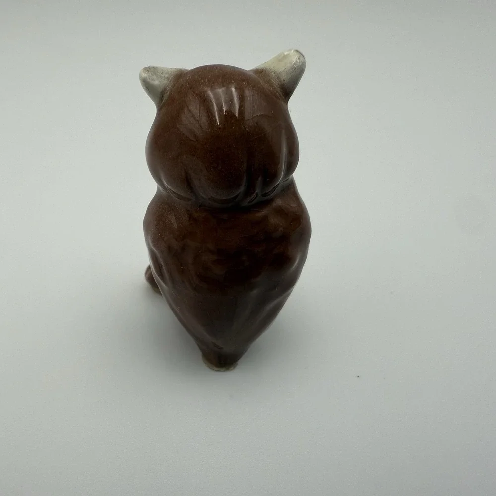 Hagen Renaker Vintage Retired Miniature Figurine Owl Whimsical Mini Tiny Tricket